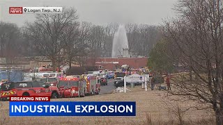 Explosion at industrial complex in New Jersey felt across the region