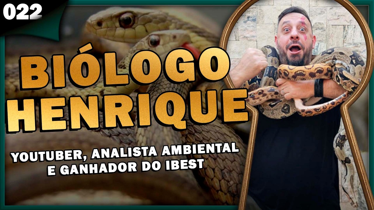 BIÓLOGO HENRIQUE: YOUTUBER, ANALISTA AMBIENTAL E GANHADOR DO IBEST - Pela Fechadura #022