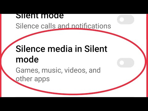 How To Silence media in Silent Mod | Games, Music,videos,and other apps use in Android