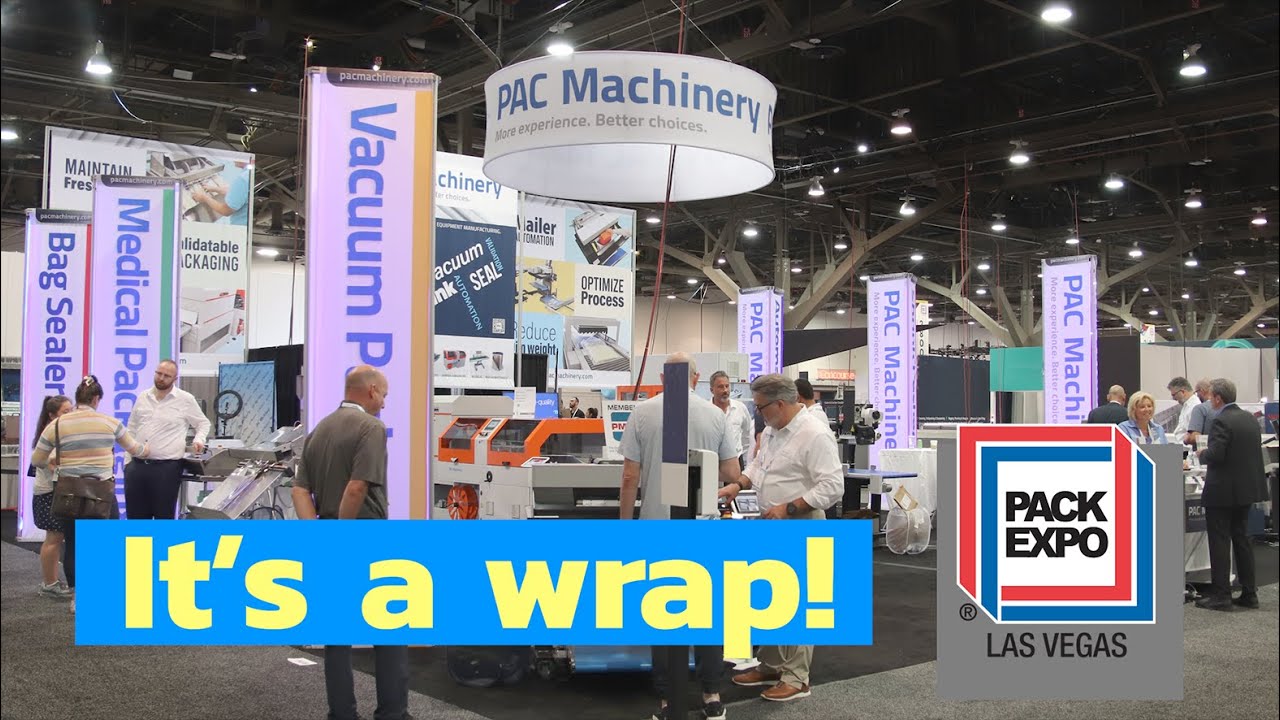 It's a wrap! PAC Machinery at Pack Expo Las Vegas 2023