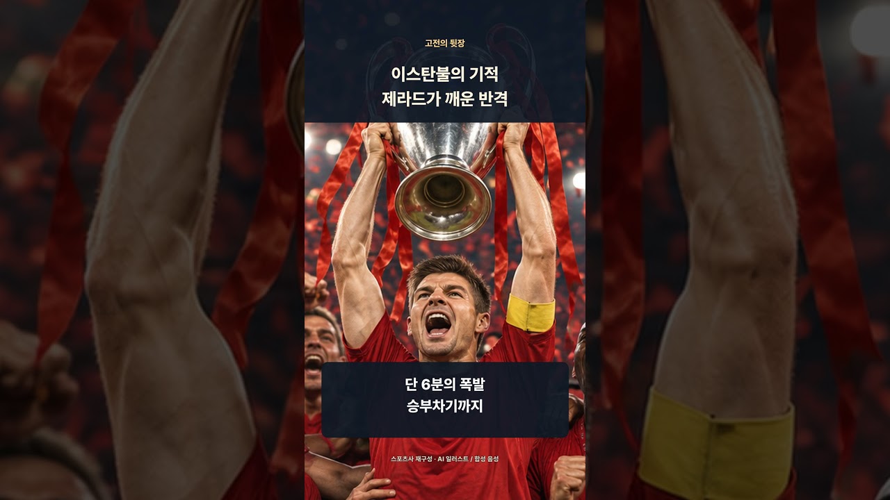 제라드의 헤더가 이스탄불의 6분을 깨운 순간