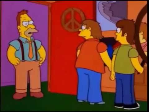 Homero rockeando de joven, forever!, forever! - Los Simpson