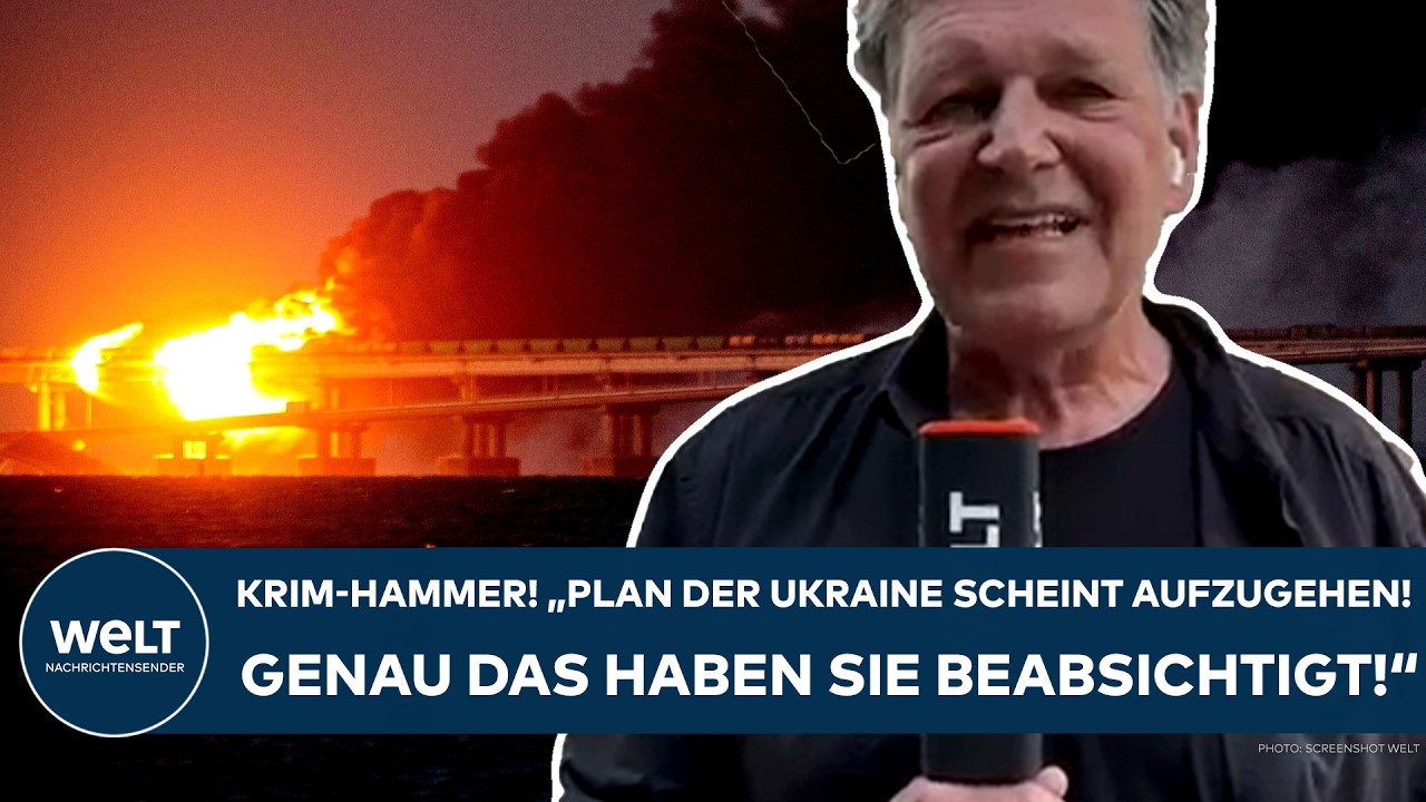 UKRAINE-KRIEG: Krim-Hammer! "Plan der Ukraine scheint aufzugehen! Genau das haben sie beabsichtigt!"