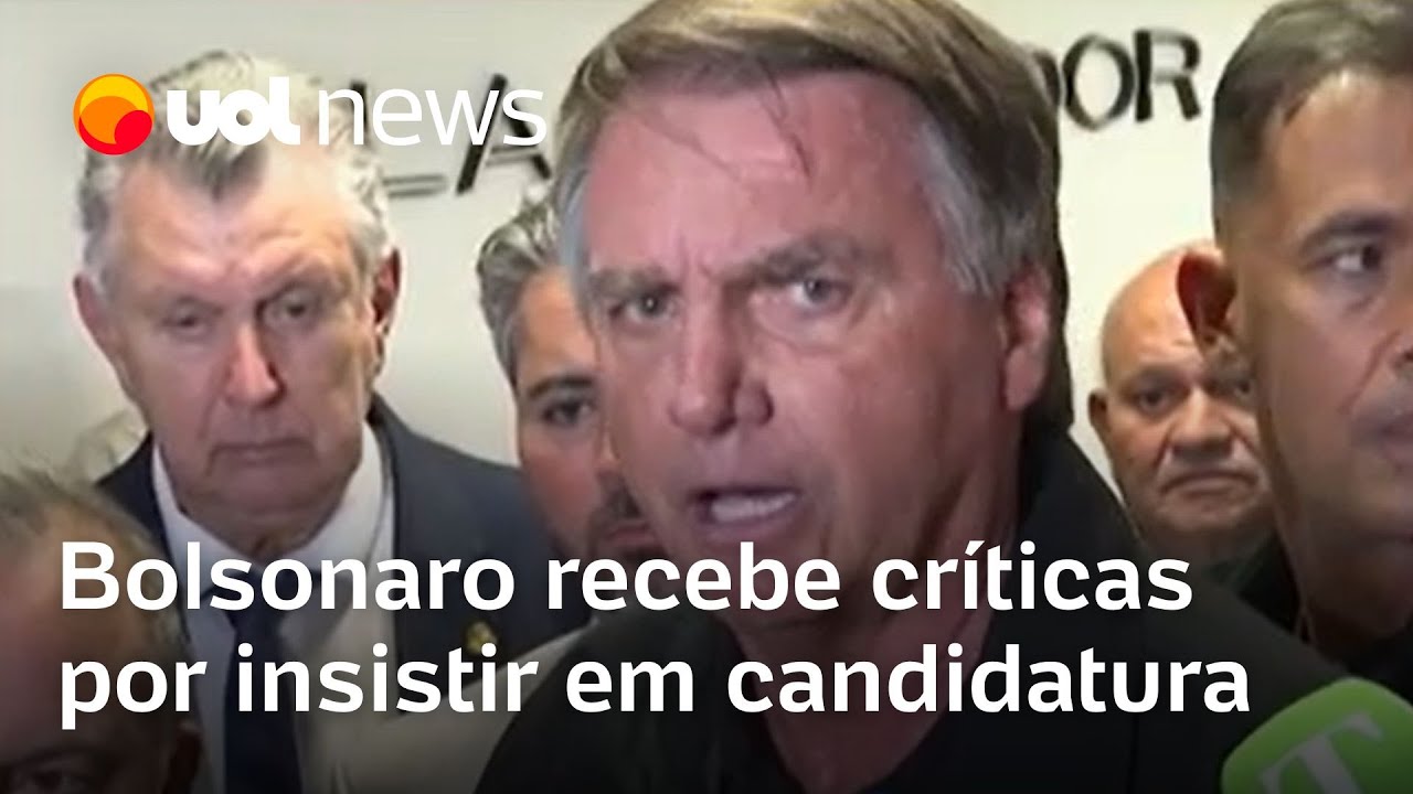 Lideranças da direita e do centrão criticam insistência de Bolsonaro por 2026 mesmo inelegível