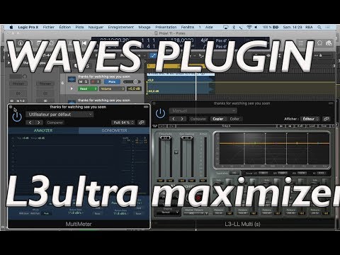 WAVES L3 ultraMAXIMIZER LIMITER PLUGIN test and review