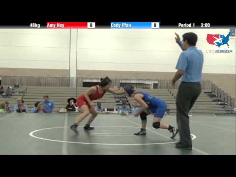 Junior Best of 3 48kg - Amy Hoy vs. Cody Pfau