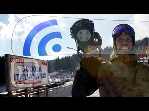 Skleněný snowboard