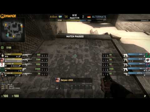 AliGon vs. ALTERNATE | Halbfinale, FACEIT DHS Qualifier 2014 | de_mirage
