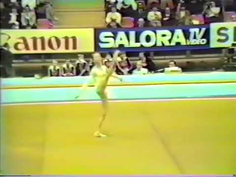 EF FX 1985 European Championships   Beata Storczer HUN 9 125