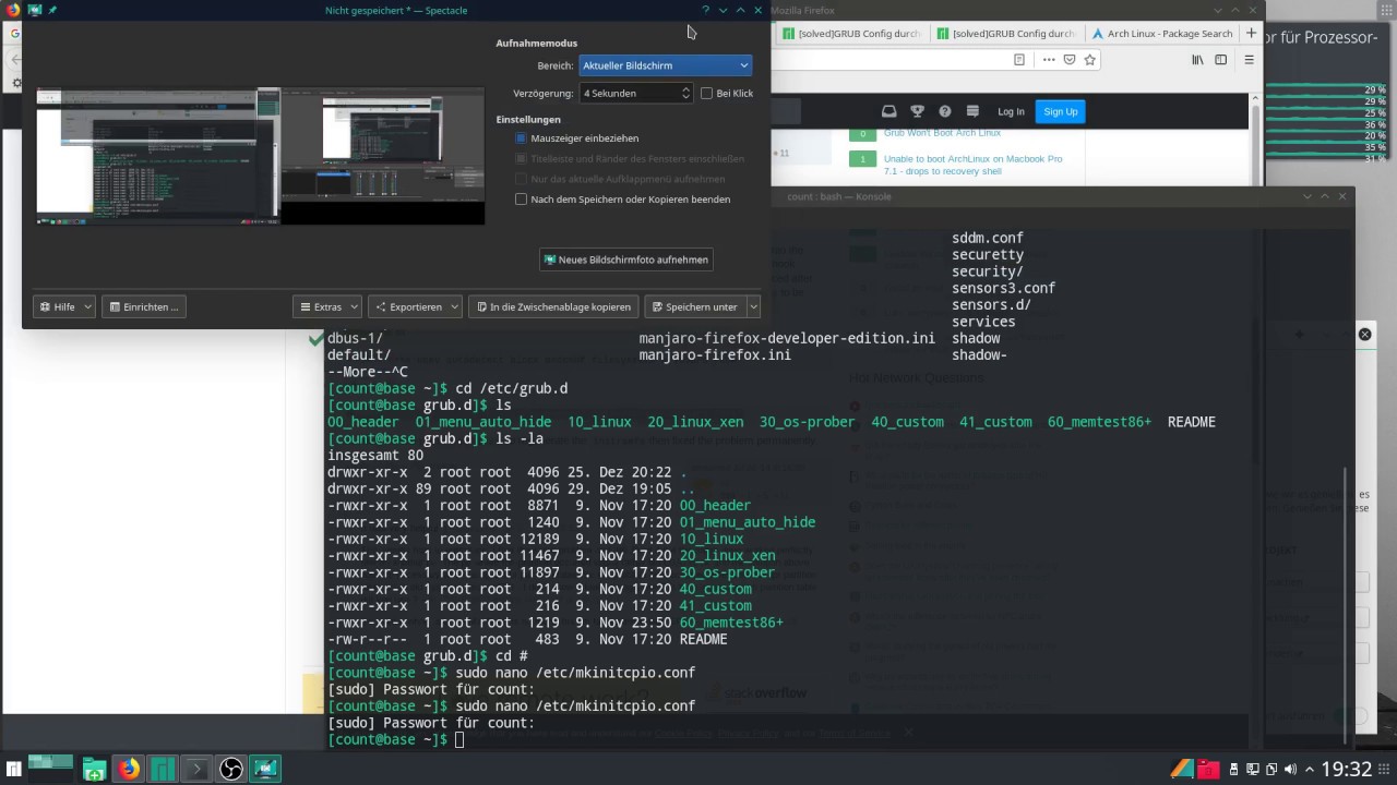 [#quickguide] - Manjaro: BOOT GRUB // no ROOT ERROR +++ ACCESS (easy) by MOUNTING || [FIXXED]