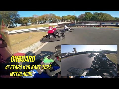 Onboard com nossos pilotos na 4ª Etapa do KVR Kart 2022 em Interlagos