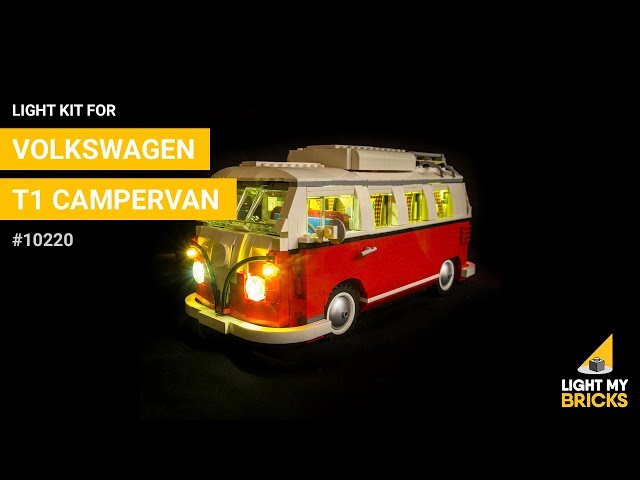 LEGO Volkswagen T1 Campervan #10220 - Light Kit - Light My Bricks