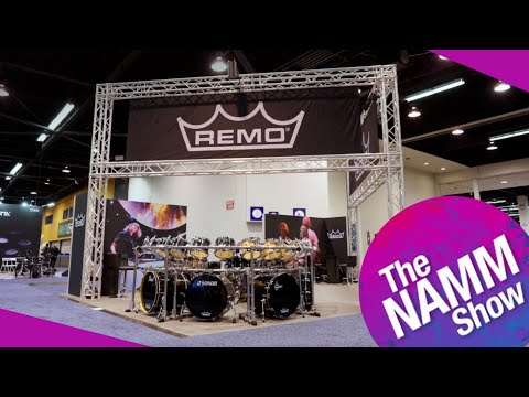 NAMM 2026 - Inside the REMO Percussion Booth