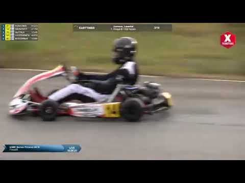 IAME Series Finland 2018 - Joensuu 9.6.2018 - Senior - 1. Final B