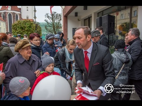 Dzień flagi RP - obchody w Oleśnicy