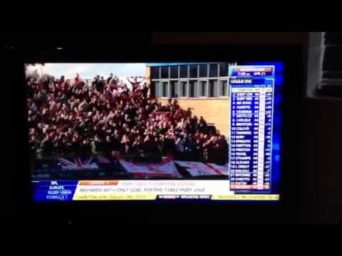 Gillingham v Swindon 3-1 21 April 2012