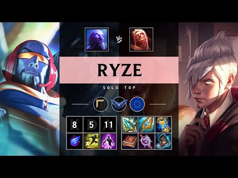 Ryze Top vs Vladimir - EUW Diamond Patch 25.20