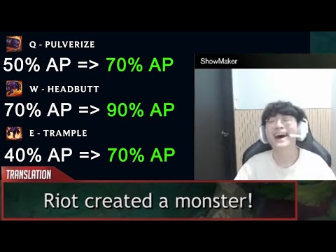 Showmaker Having Fun With AP MID ALISTAR - Best of LoL Stream Highlights (Translated)