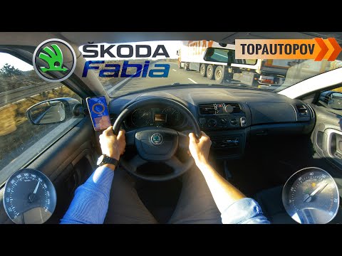Skoda Fabia mk2 1.4 (63kW) |76| 4K TEST DRIVE POV - SOUND, ACCELERATION, ENGINE & BRAKES🔸TopAutoPOV