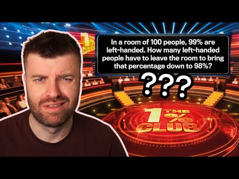Can You Solve The HARDEST 1 Percent Club Questions???