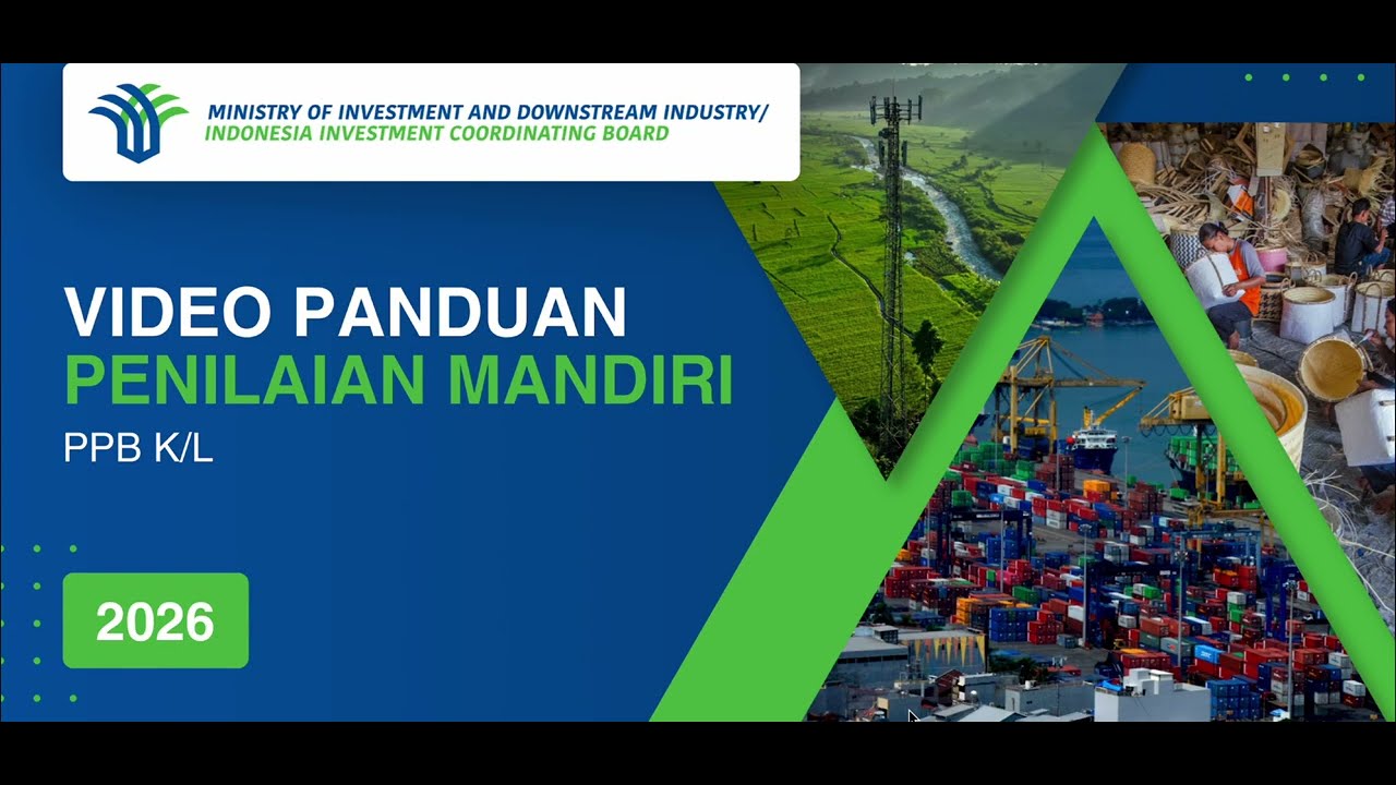 Video Tutorial Penilaian Mandiri PPB Kementerian/Lembaga