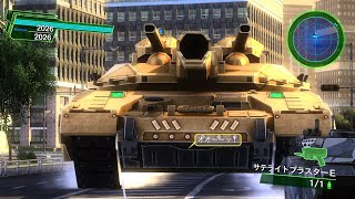 【地球防衛軍4.1】“本物”の重戦車の力見せてやるぜぇ！の隊員に会いに行く M16 要塞破壊作戦 INF エアレイダー