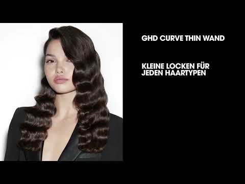 ghd Curve Thin Wand hajsütővas (német és angol)