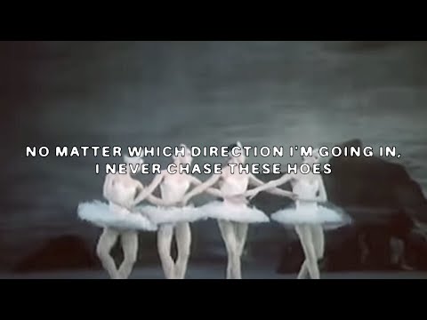 $UICIDEBOY$ - NO MATTER WHICH DIRECTION I'M GOING IN, I NEVER CHASE THESE HOES (Lyric Video)