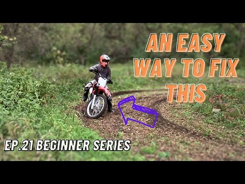 How To Turn A Dirt Bike Without Falling or Losing Traction [Ep21]