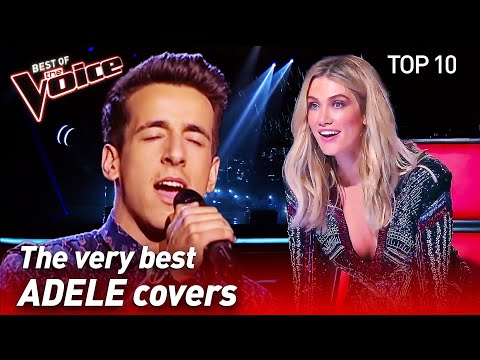 TOP 10 | INCREDIBLE ADELE Covers in The Voice