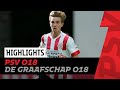 Drie goals en drie punten! ? | Highlights PSV O18 - De Graafschap O18