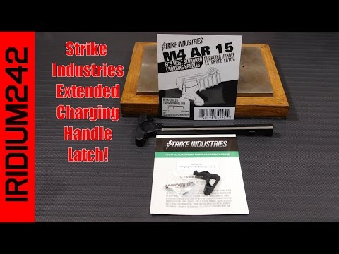 Strike Industries T-Bone Ar15 Latch less Charging Handle Install