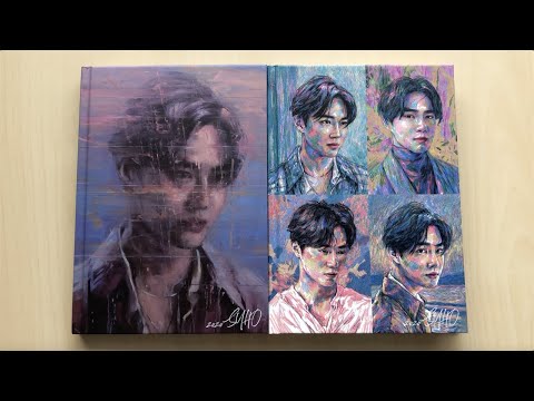 ♡Unboxing Suho 수호 1st Mini Album Self-Portrait (Archive #1 & Archive #2 Ver.)♡