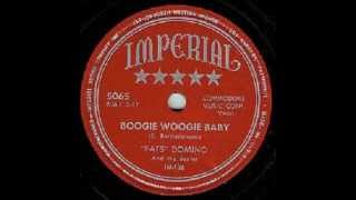 Fats Domino - Boogie Woogie Baby - January 7, 1950