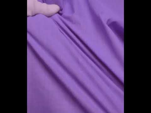 Cotton Solid And Cross Color 75 GSM Fabric — video