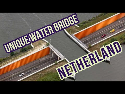 The Veluwemeer Aqueduct - Netherland's Unique Water Bridge I ELJUN