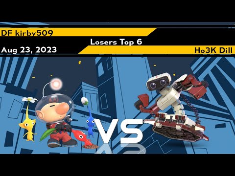 Xeno306 Losers Top 6 - kirby509 (Olimar) vs Dill (ROB) - Smash Ultimate