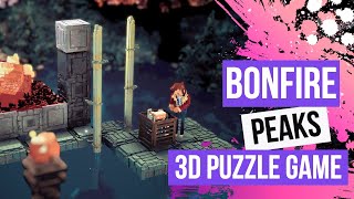 Bonfire Peaks Demo - 3D Sokoban Puzzle Game