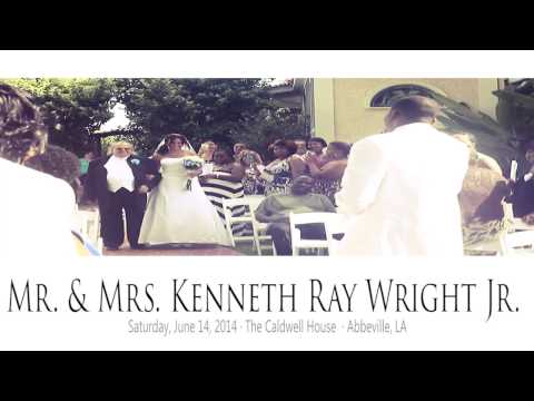 Wedding of Mr. & Mrs. Kenneth Wright Jr.