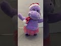Gemmy I Want A Hippopotamus For Christmas Purple Hippo Dancing Animated Plush