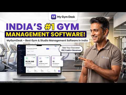  MyGymDesk - Best Gym & Studio Management Software in India