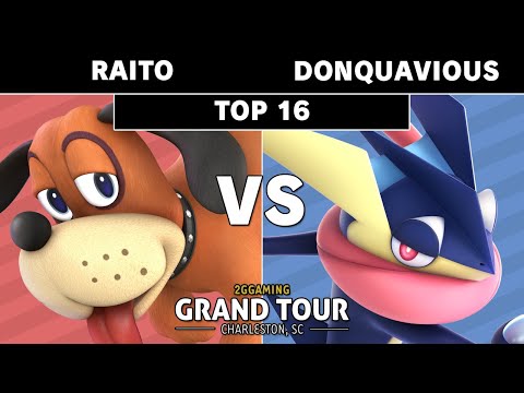 2GG GT South Carolina - Raito (Duck Hunt) VS Donquavious (Greninja) - Smash Ultimate - Top 16
