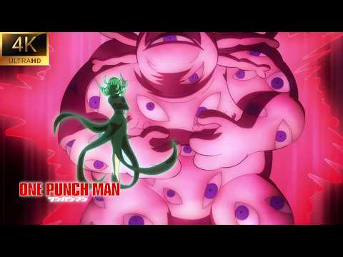 Saitama vs Monster King Orochi | Tatsumaki vs Gyoro Gyoro | One Punch Man Season 3 Episode 12