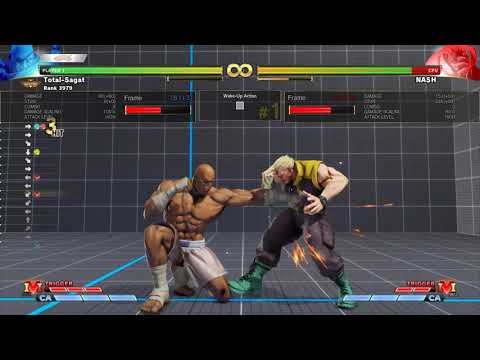 Sagat new meaty set up and Safe jumps!