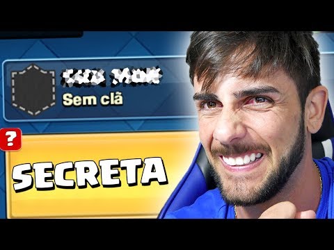 MINHA CONTA SECRETA DO CLASH ROYALE
