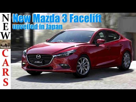 2017 Mazda 3 Facelift unveiled in Japan | 馬自達3