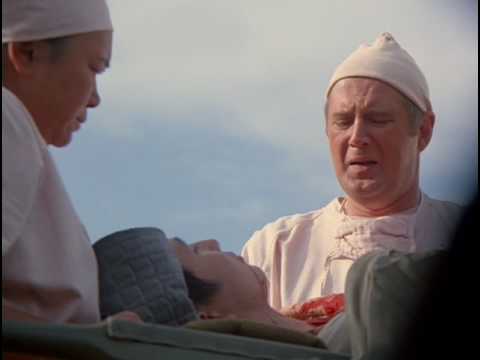 Winchester's touching moment - M*A*S*H Goodbye, Farewell, and Amen (1983) MASH