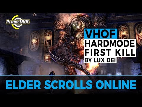ESO - Halls of Fabrication Hardmode: Lux Dei First Kill