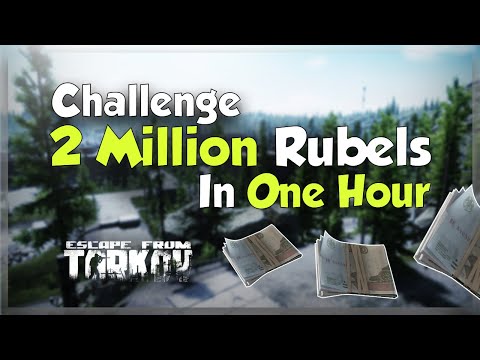 Challenge 2 Million Rubles In One Hour - Money Farming Guide - Escape from Tarkov