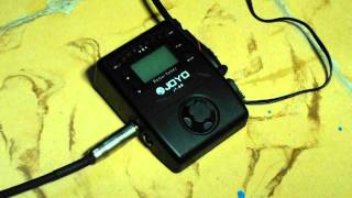Video thumbnail for Testing Joyo Guitar tuner JT-55 by Tadeo Barragán